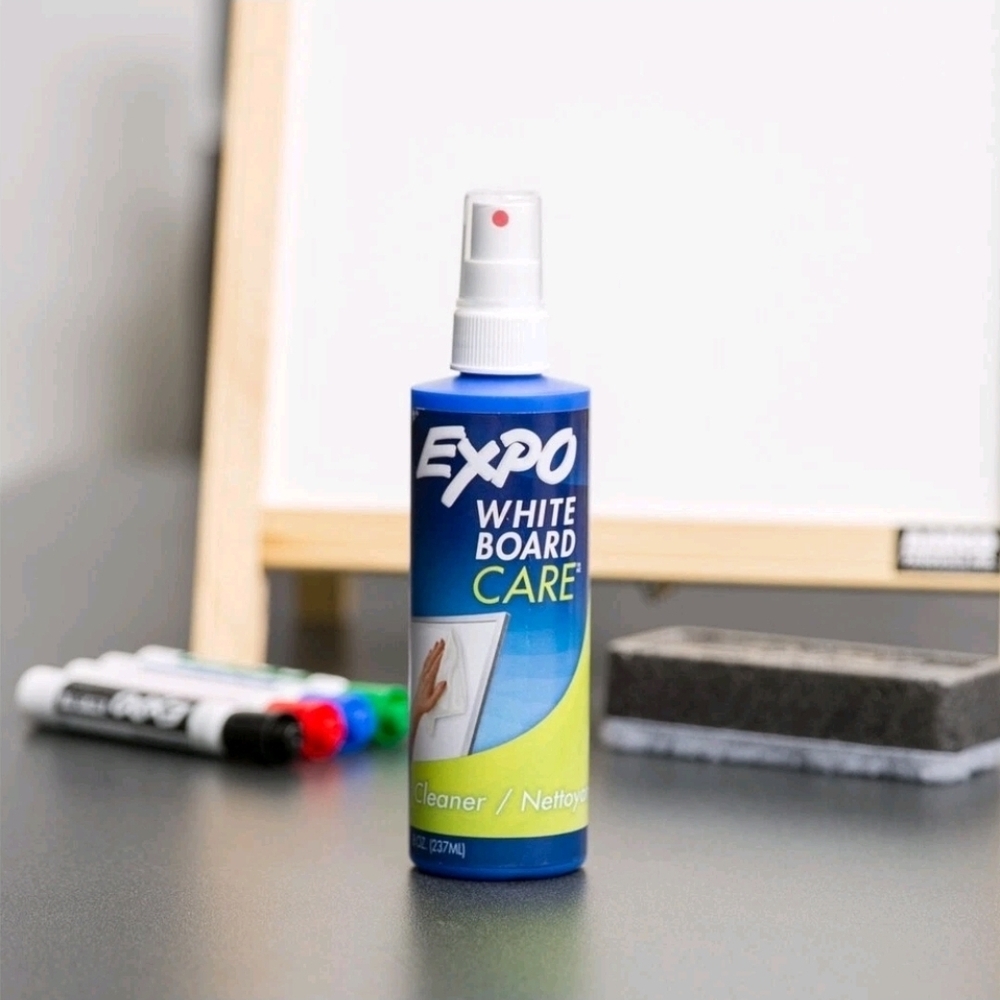 White Board Care Cleaner Spray - Blue